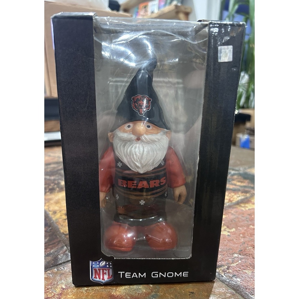 Chicago Bears Decorative Garden Gnome 7'' NEW NFL Yard Office Desk